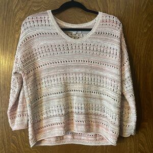 LOFT Multicolor Knit Sweater